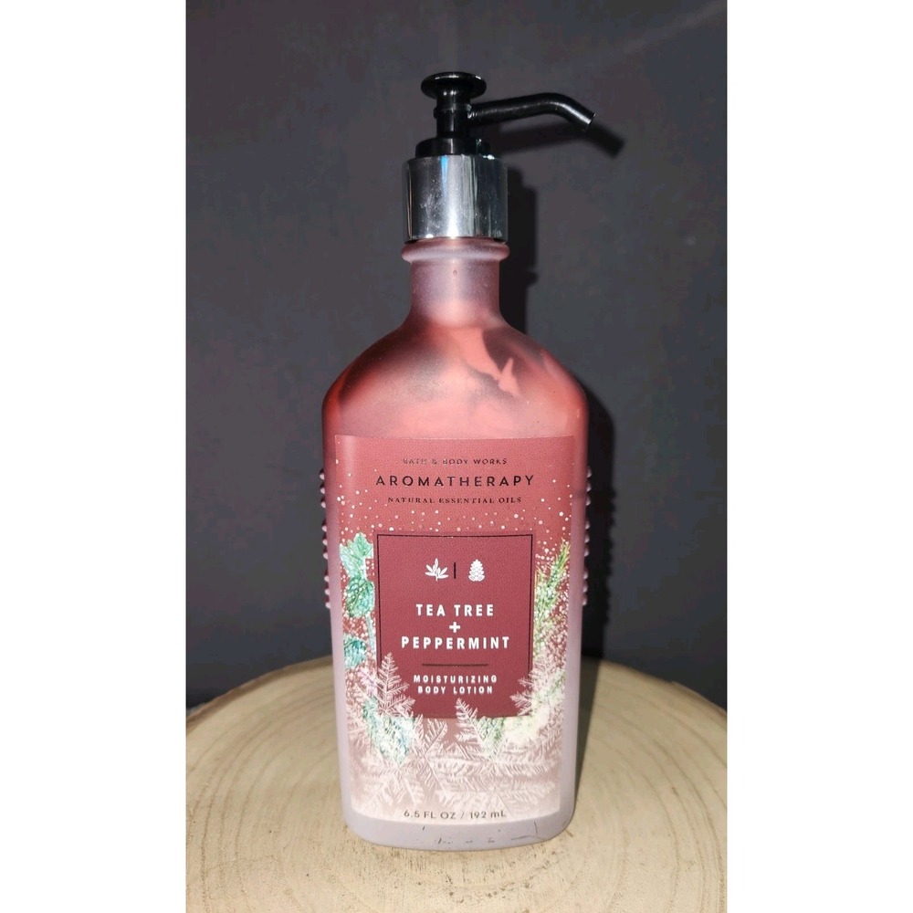 Bath & Body Works Aromatherapy TEA TREE & PEPPERMINT Body Lotion, 6.5 oz~DETAILS